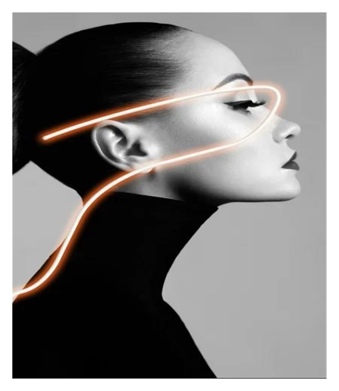 Peinture moderne XENITE affiche mannequin haut de gamme pour salon