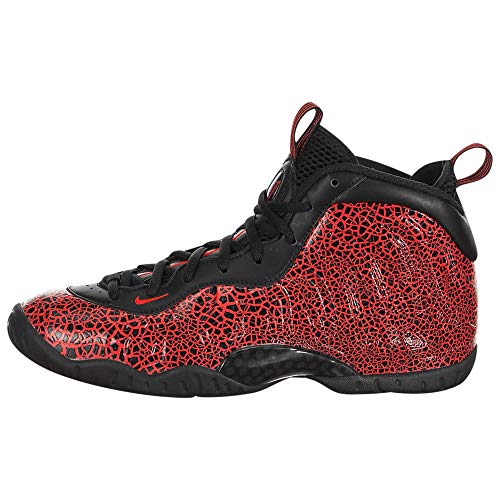 Nike Little Posite One (Kids) Black/Bright Crimson