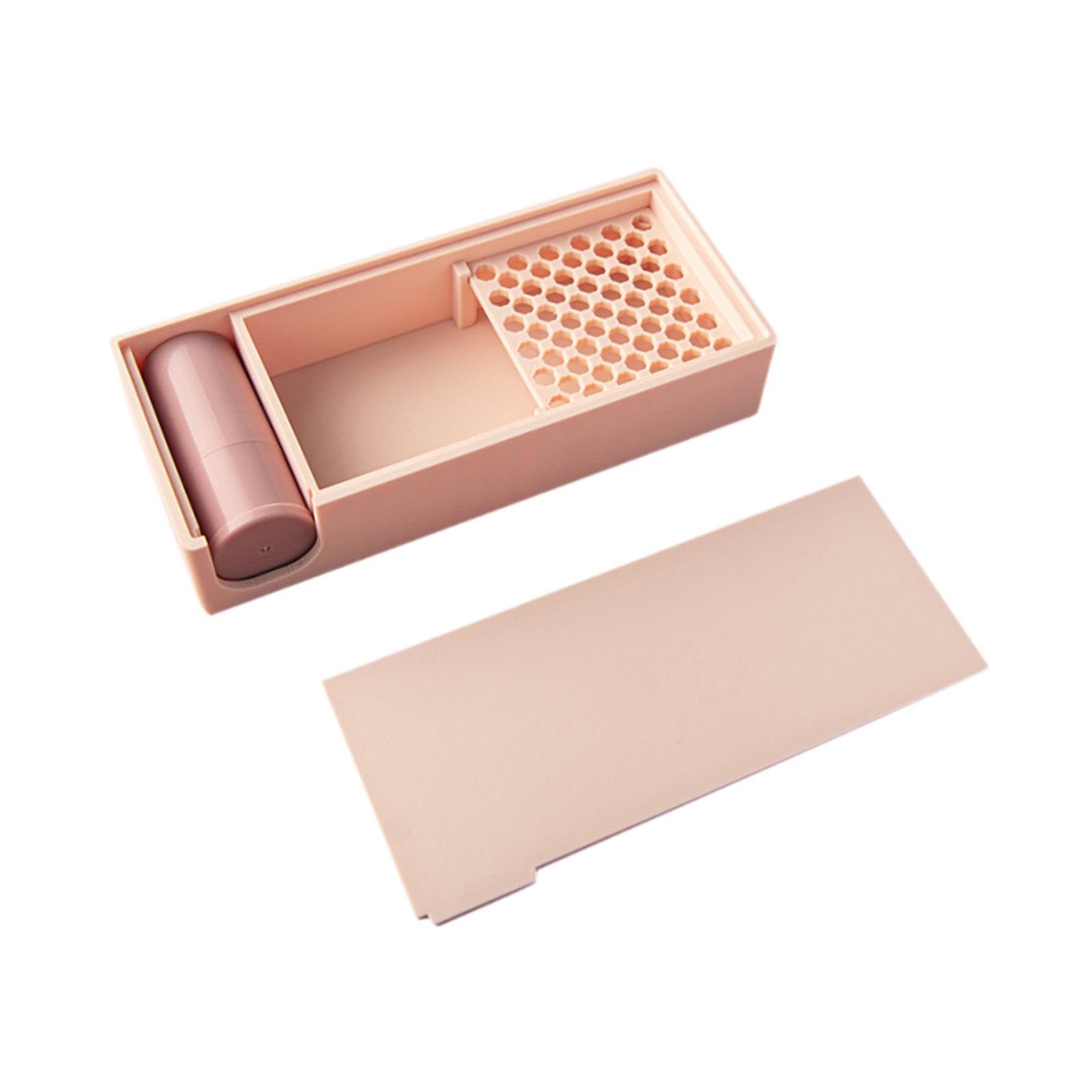 Scatola per tapper di amido di mais, pratico contenitore per stampaggio di argille per argilla polimerica albicocca, strumenti e set per ceramiche, artigianato
