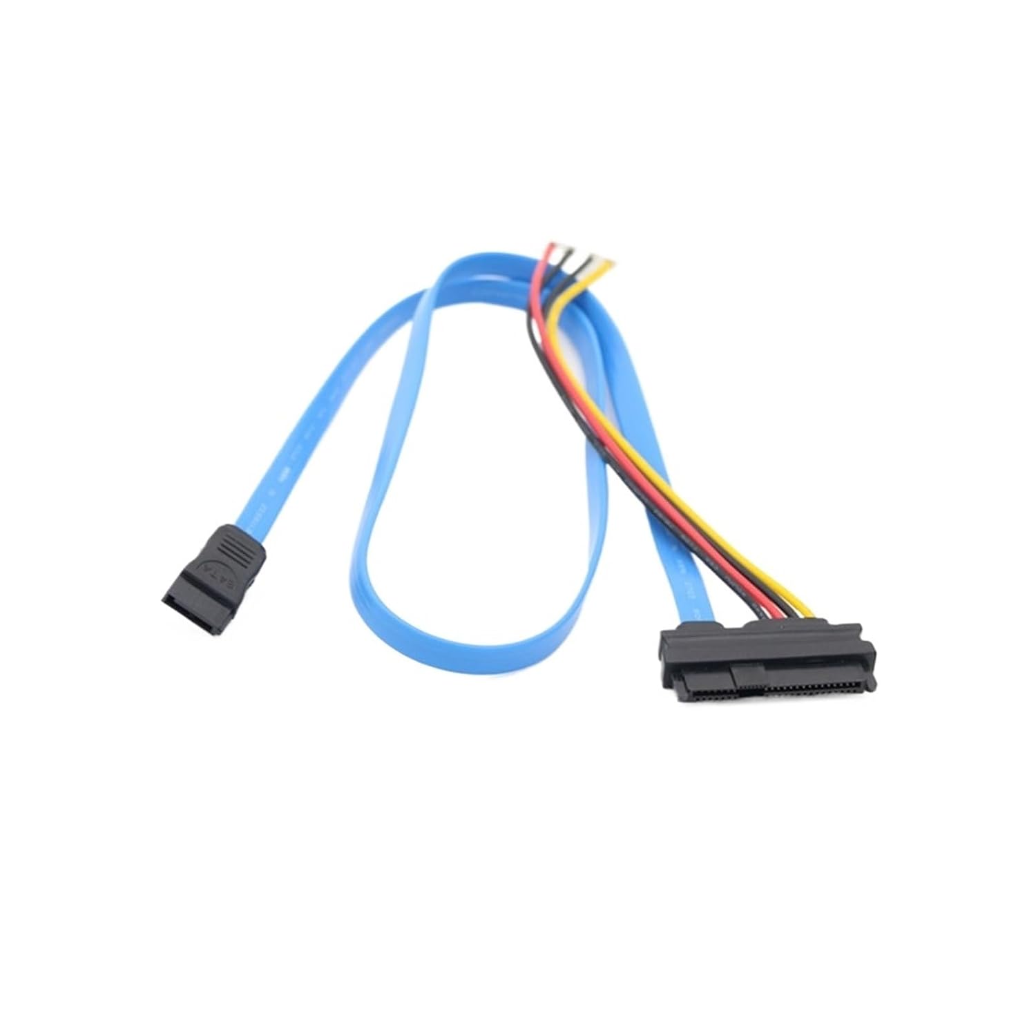for Hard Disk Drive 7 Pin Serial ATA Male LP4 Male 29 Pin SAS Connector Cable SAS 7 to 29 SATA Data Cablec
