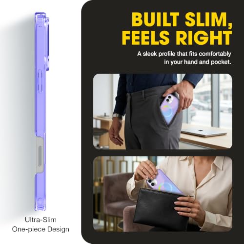 Image of OtterBox iPhone 16 Plus - Symmetry Series MagSafe Case - Galactic Dreaming | 3X Military Drop Protection - Slim - Shockproof - Pocket-Friendly - Raised Edges - Anchor Points - Non-Retail Packaging