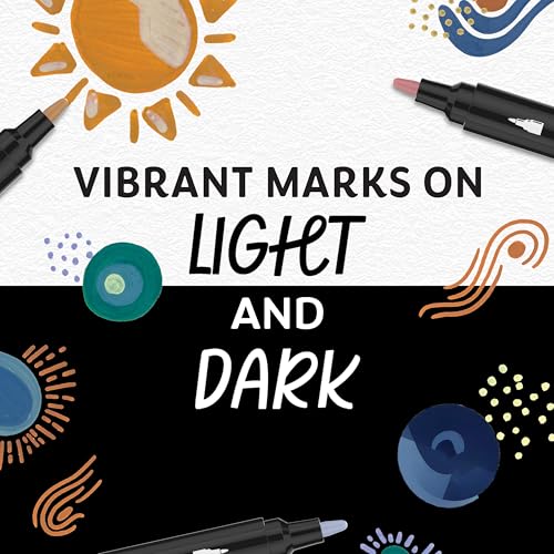 Image of Sharpie Creative Marker Acrylic Paint Pens | Water-Based Paint Markers | No-Bleed Ink Writes on Most Surfaces | Bullet Tip | Crafting & Art Supplies | Warm Tones | 5 Count