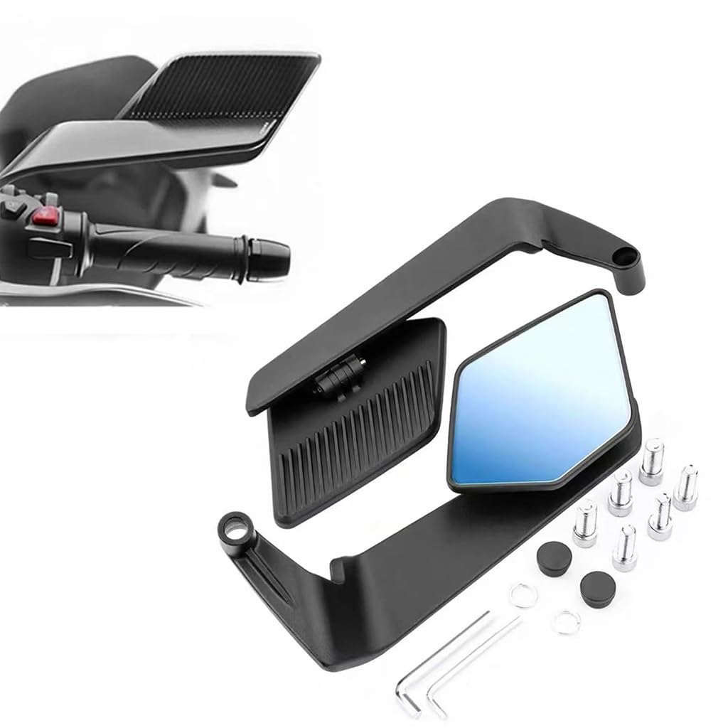 Espejos retrovisores moto antirreflejos para Yamaha MT 125 que eliminan destellos nocturnos