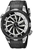 Perrelet Men's A1067/1 Turbine Diver Analog Display Swiss Automatic Black Watch