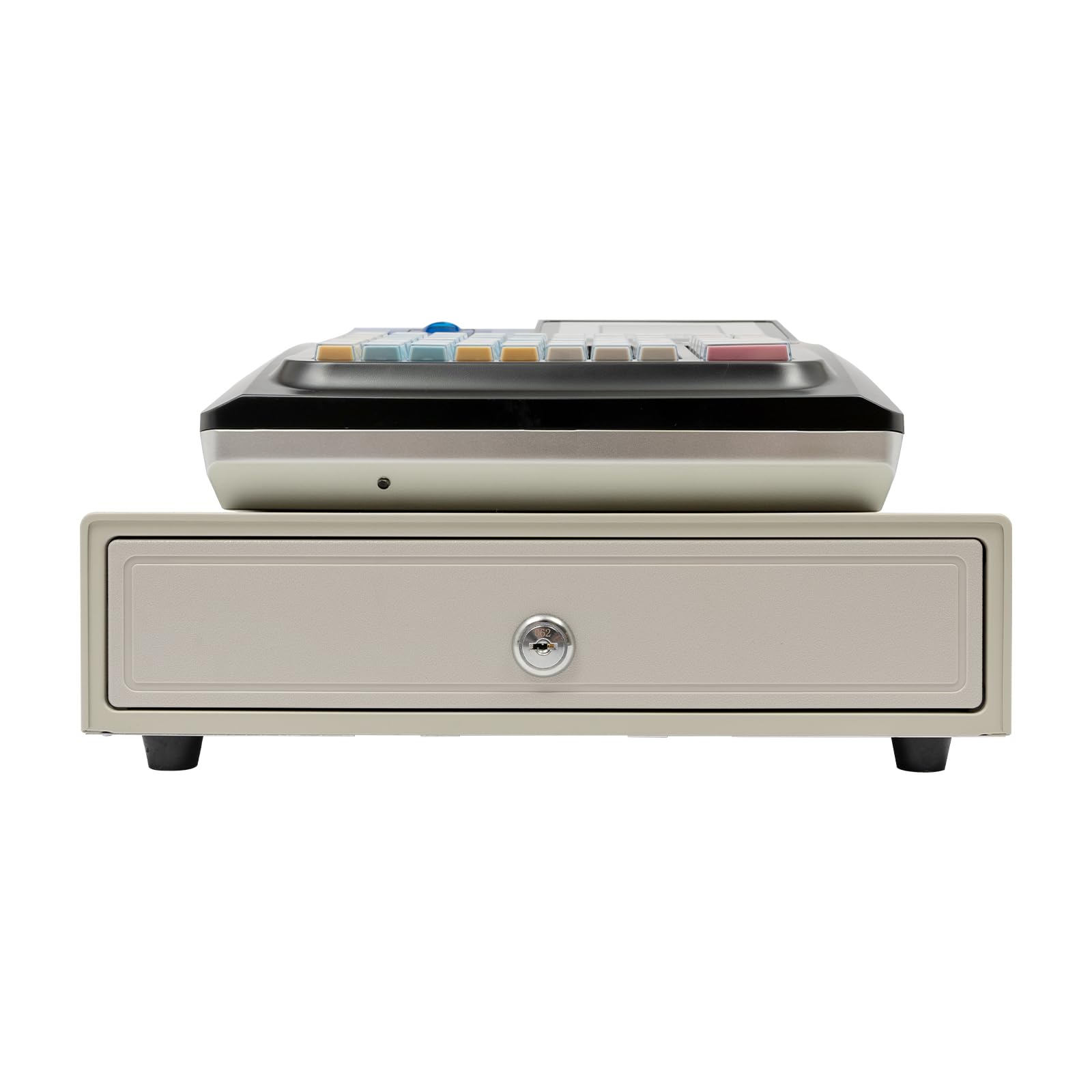 Caja registradora electrónica, Caja registradora de Dinero, 48 Teclas, quiosco al por Menor, Caja registradora para pequeñas Empresas, 2 RS232 y 1 Puerto USB (operativo inglés)