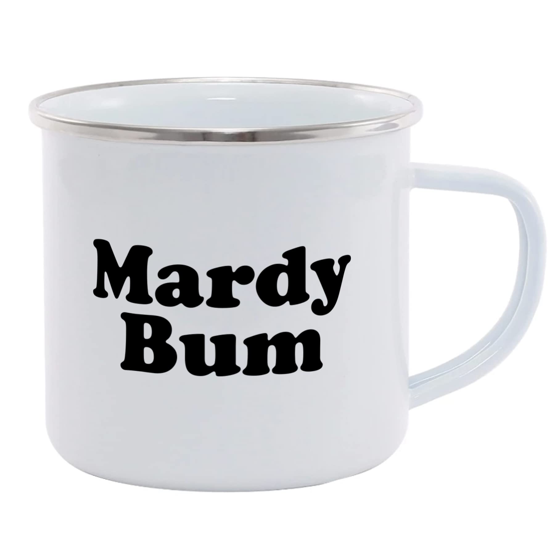 Hippowarehouse Mardy Bum Yorkshire Printed Mug Various Colour Options Ceramic Cup Kitchenware 11oz