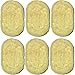 6PCS 100% Natural Exfoliating Loofah Multi-function Soap Saver Bundle - Shower Scrubber Sponge Bath Brush - Soap Dish Soap Holder Accessory - Soap Mat Filling piece - Pouch Holder for Shower Bath