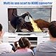 Mizikuu Scart Auf HDMI Konverter, All-in-One Adapter Kabel Mit HD Auflösung 1080p/720p, Plug & Play Video Audio Wandler für HDTV, STB, VHS, Xbox, PS3, Sky, DVD, Blu-Ray