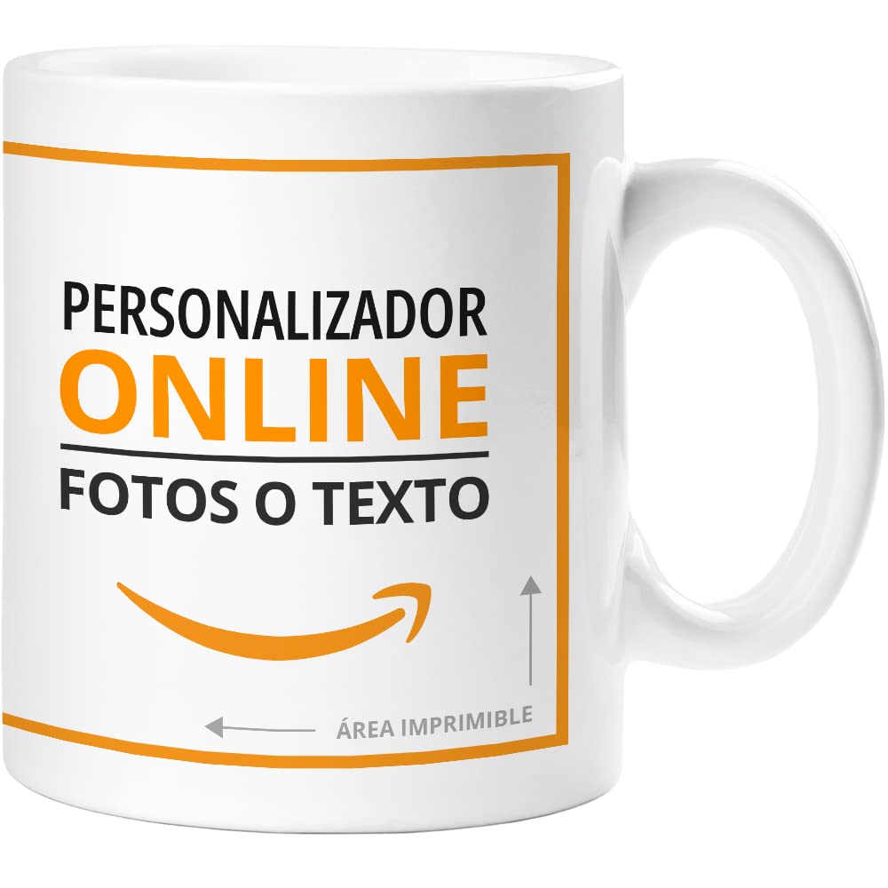 Taza Personalizada | Material: Cerámica | Modelo: Taza Blanca | Ideal para Regalo Personalizado o uso Empresarial | Color: Blanco | Capacidad: 325 ml