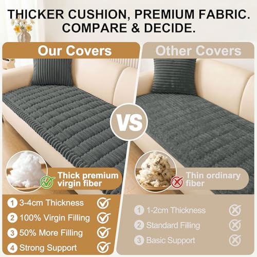 Smiry Non-Slip Sofa Protector