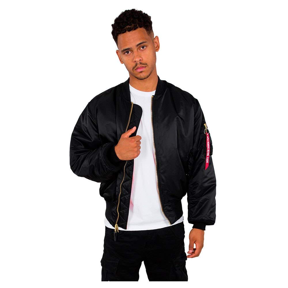 Alpha Industries MA-1 Giacca Bomber Da Uomo Black-image