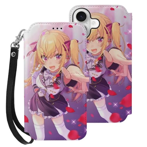 iPhone 16 ��p�P�[�X �蒠�^ �����A�j���� VTuber �o�[�`���� ��{���I�� �X�}�z�P�[�X �y�Ռ��z������TPU�f�� �S�ʕی�z ���z�^ IPhone��p�P�[�X/�J�o�[ �D/�J�[�h���[ ���u��/�X�^���h�@�\ �y�� �ϏՌ� �����h�~ ���h�~ 