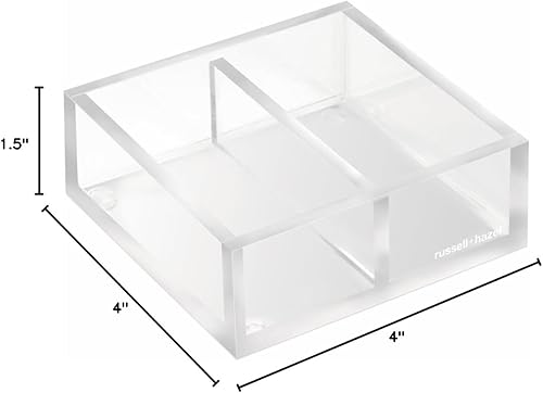 Miniatura 8 de Russell+Hazel - Bandeja de accesorios estrecha de bloque acrílico