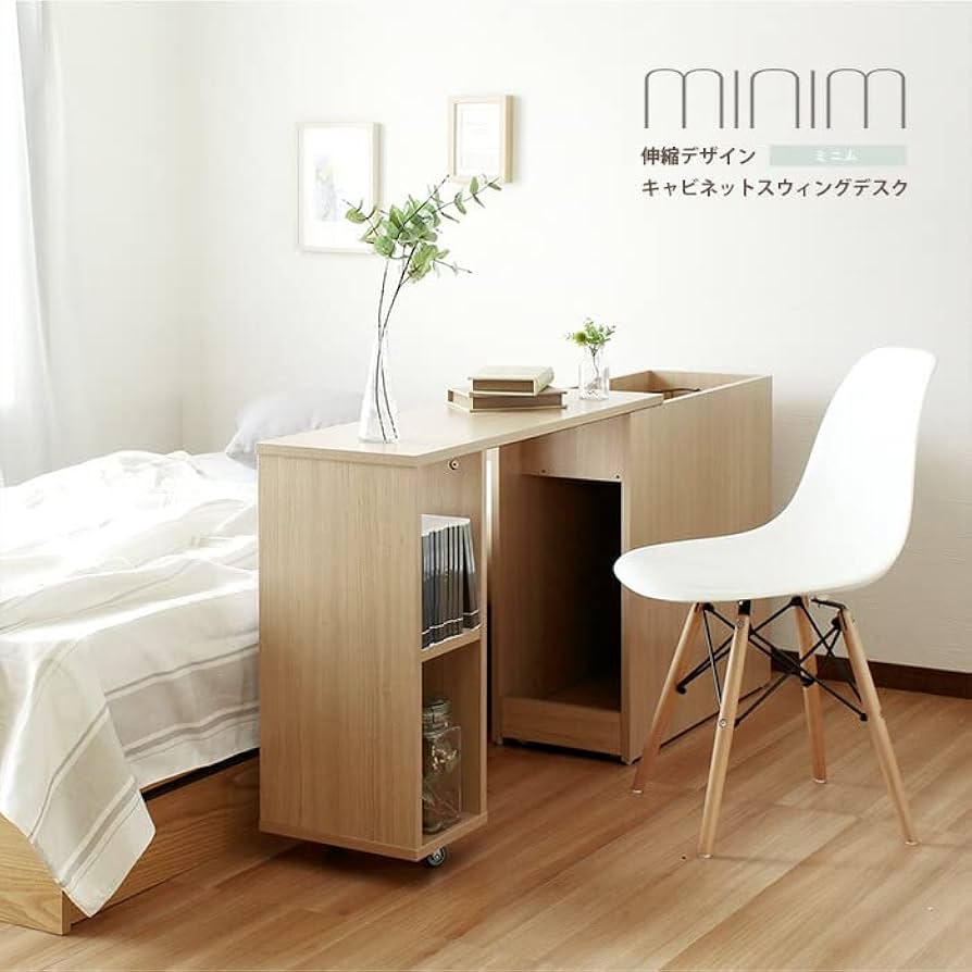 自由にレイアウト可能 /ミニム【minim】キャビネットスウィングデスク Amazon | LEWEmarket minim ミニム キャビネットスウィング