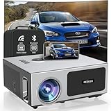 1900 ANSI Outdoor Projector 4K with WIFI and Bluetooth,Auto Focus,DoIby Audio,ARC,PPT,Outdoor Movie Home Projector 4k HDR10+30W Speaker,50%Zoom,500''Display,Compatible w/ TV Stick,iOS,Android,PC