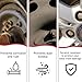 Augeny 20 PCS Wheel Nut Covers Bolt Caps, 19mm Wheel Lug Bolt Covers Caps with Removal Tool, Auto Hub Screw Bolt Head Tire Protector, Universal Vehicle Exterior Decor Accessories (Blue)