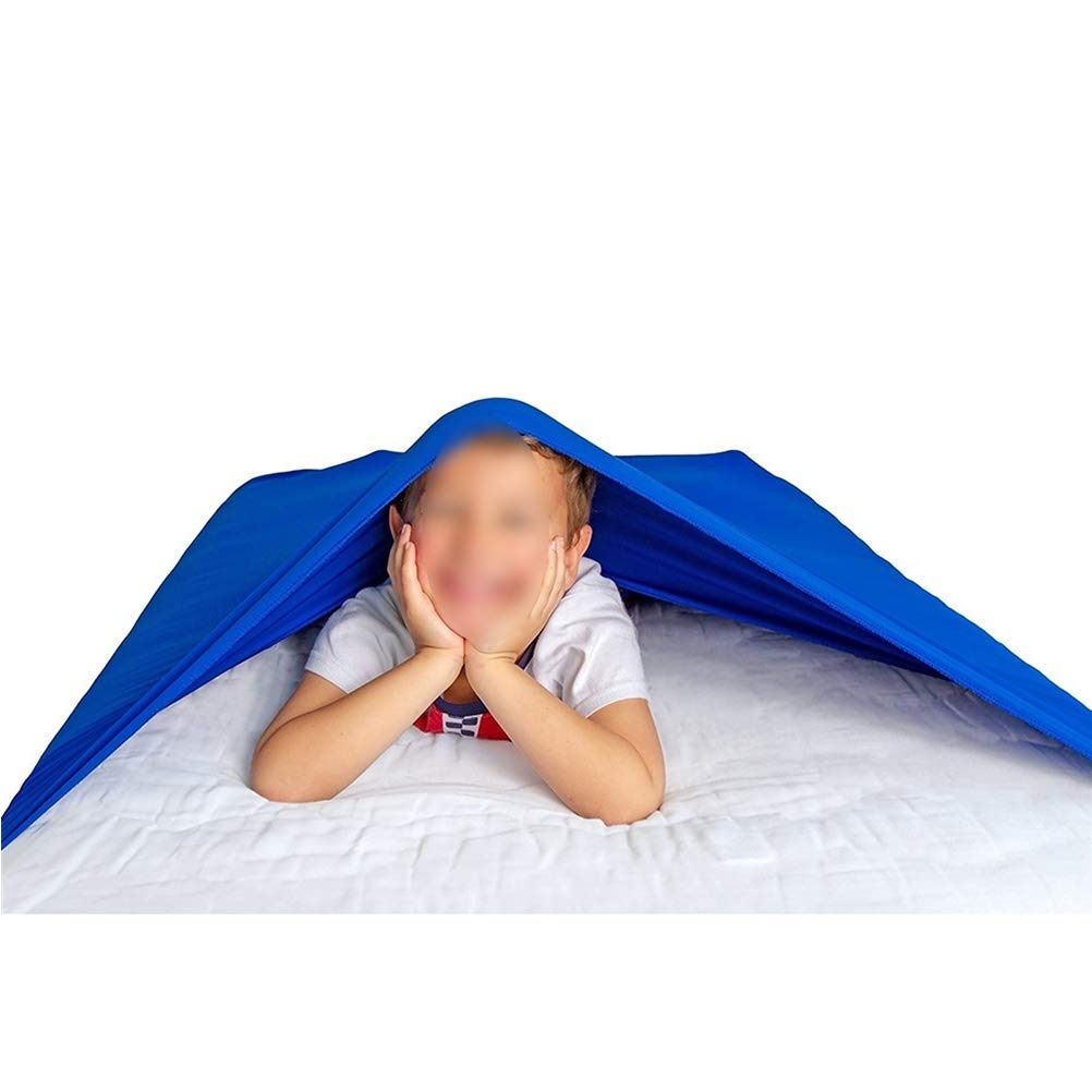 CHICTI Sensory Bed Sheet For Kids Compression Alternative To Weighted Blankets Help With Autism ADHD Processing Disorder Easy To Wash (Size : 136x147cm/54x58in)