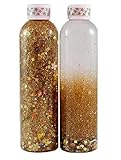 8oz Calming/Fidget/Time-Out Bottle - Gold Rush