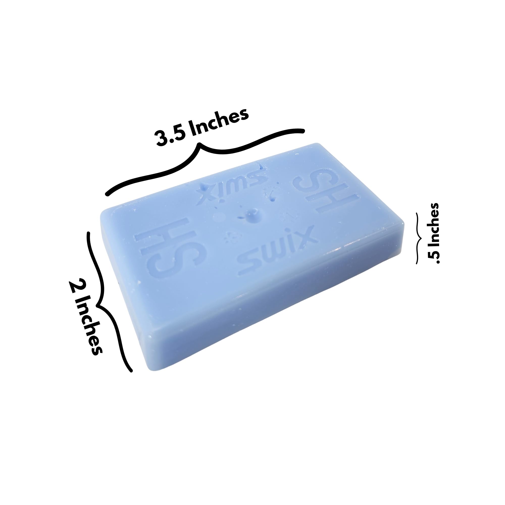 Swix HS6 Blue High Speed Ski & Snowboard Wax for Moderate