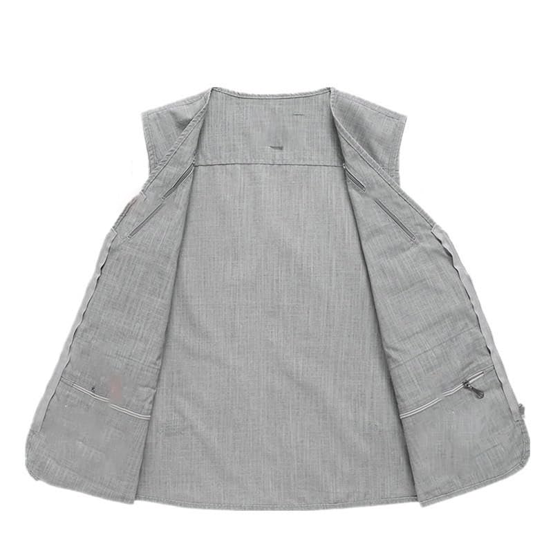 Chaleco medieval para hombres de algodón puro ideal para paseos de verano 3
