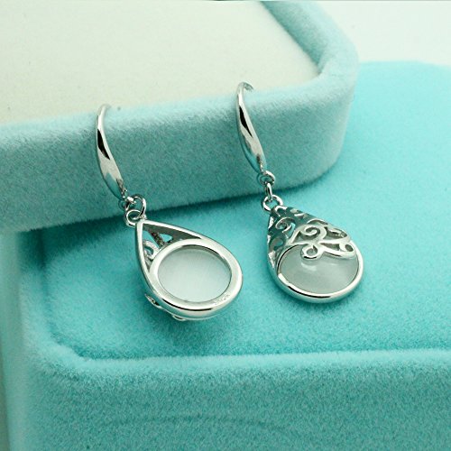 "Wishing Tree" 925 Sterling Silver Filigree Drop Dangle Earrings for Women3