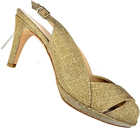 JAY KAPLAN 400 Dollar All Leather Made in Spain Elegant Open Toe Sling Back, Jenna