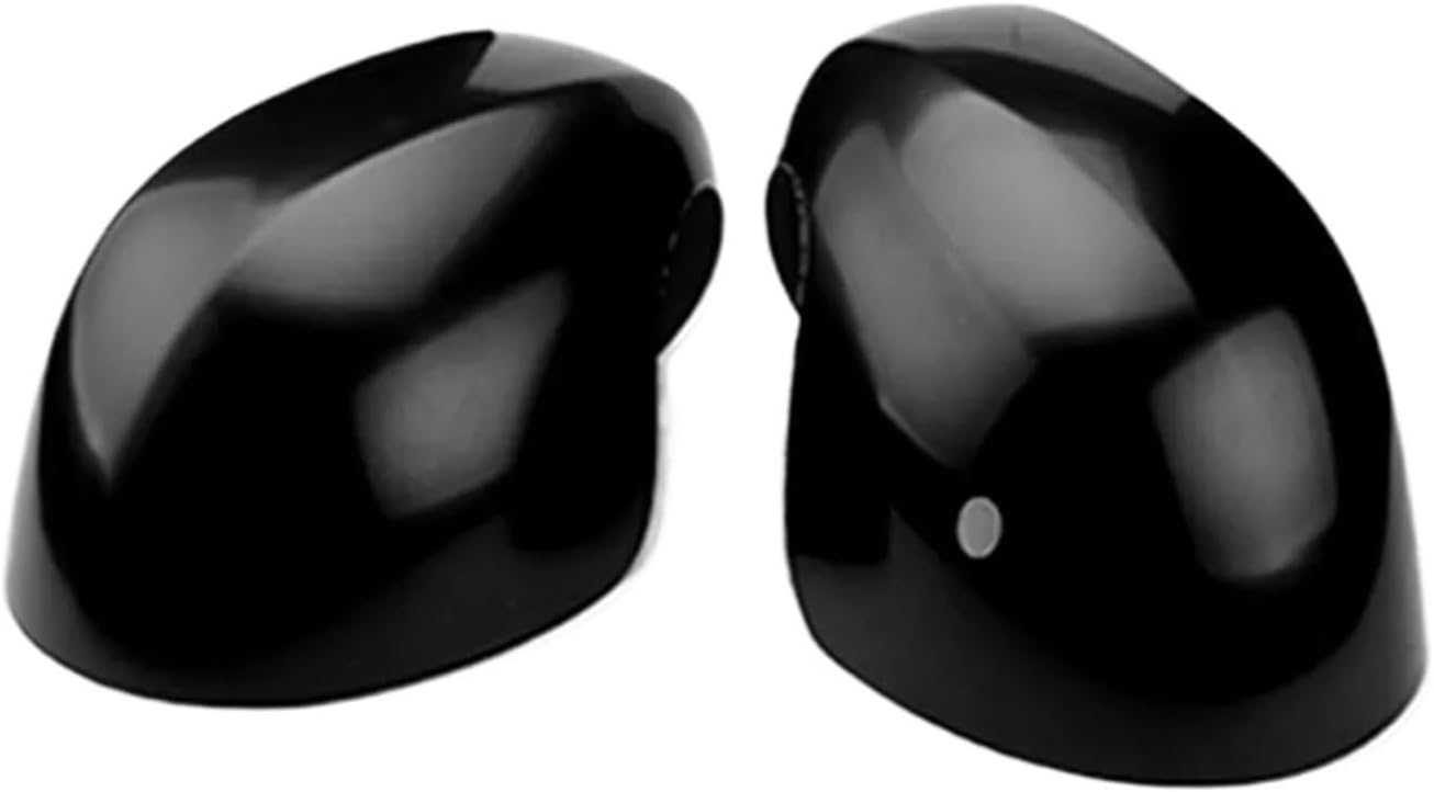 Auto Replacement Left Right Rear Mirror Cover Shell Cap Housing for Mini Cooper F54 F55 F56 F57 F60 2020-2024(Black no Hole R)