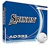 Srixon AD333 11 - High-Performance Distance and Speed Golf Balls - Low Compression - For Consistency and Control - Alignment Line - Premium Golf Accessories and Golf Gifts, White