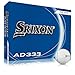 Srixon AD333 11 - High-Performance Distance and Speed Golf Balls - Low Compression - For Consistency and Control - Alignment Line - Premium Golf Accessories and Golf Gifts, White