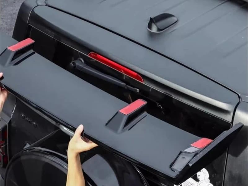 Car Styling Accessories Exterior Sticker Fixed Tail Wing Cover Rear Roof Spoiler Body Kit for Great Wall Tank 300 2021 +