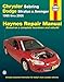 Chrysler Sebring & Dodge Stratus & Avenger (95-06) Haynes Repair Manual (Does not include information specific to Flexible Fuel Vehicles. Includes coverage apart from specific exclusion noted)