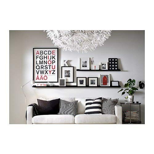 Modern Picture or Frame Floating Ledge 21 3/4 , Black 2 Pack by IKEA - //coolthings.us