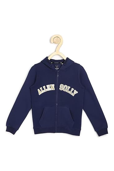 Allen Solly Junior Girls Sweat Shirt Navy, 11 Years-12 Years