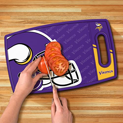Image of YouTheFan NFL Minnesota Vikings Logo Series Cutting Board