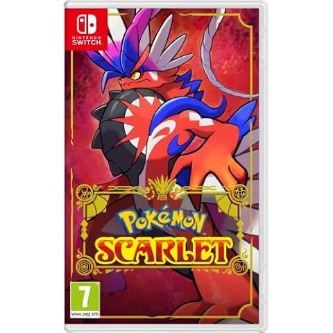 Nintendo Switch: Pokemon Scarlet Video Game Cover