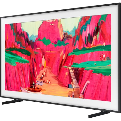 Image of Samsung QN65LS03FW 65 inch The Frame Pro 4K Neo QLED Mini LED Smart TV (2025) Bundle with CPS Exclusive 26 Month Protection, 2X HDMI Cables & Deco Gear Complete Home Theater Beginner′s Guidebook