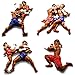 Produktbild LED-Mafia 2X Kühlschrankmagnet Thai Boxing - Thailand Boxen Fight Club Kickboxer Kicks Muay (Roundhouse Kick)