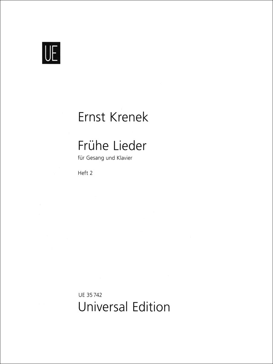 Frühe Lieder Band 2