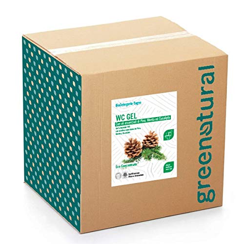 GREENATURAL BAG 10 Kg WC GEL Disincrostante 3in1 PINO - ecobio