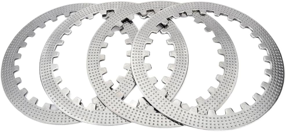 22201-MJ8-000 Clutch Friction Plates 4-pack Compatible With Automotive Motorcycle Parts CRF230 CRF230L CRF230M Supermoto FTR223 MC34 XL230 NC36 Replacement For Part Number 22201-KAZ-000