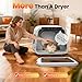 AIRROBO Pet Dryer Box for Dogs & Cats, Cat Dryer with 4 Speeds & 5 Modes, Efficient 360° Drying with Negative Ion, Ultra Quiet 40dB Home Pet Grooming Blow Dryer After Bath