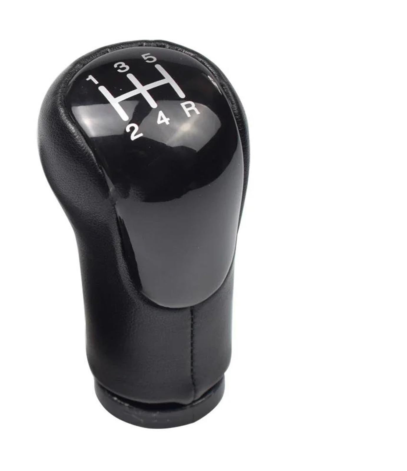 Zncojl Black Car Gear Stick Knob For Ford For Fiesta For Fusion For Transit Connect 2002-5/6 Speed Car Gear Knob Lever No Modification Required