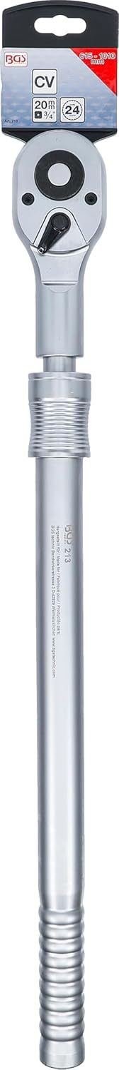BGS 213 | Reversible Ratchet, extendable | 20 mm (3/4") | 600-985 mm