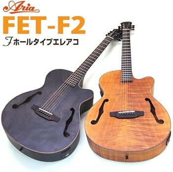 美品 ARIA アリア Fホールエレアコ FET-F2 STBK 31VY+NHbkML.jpg