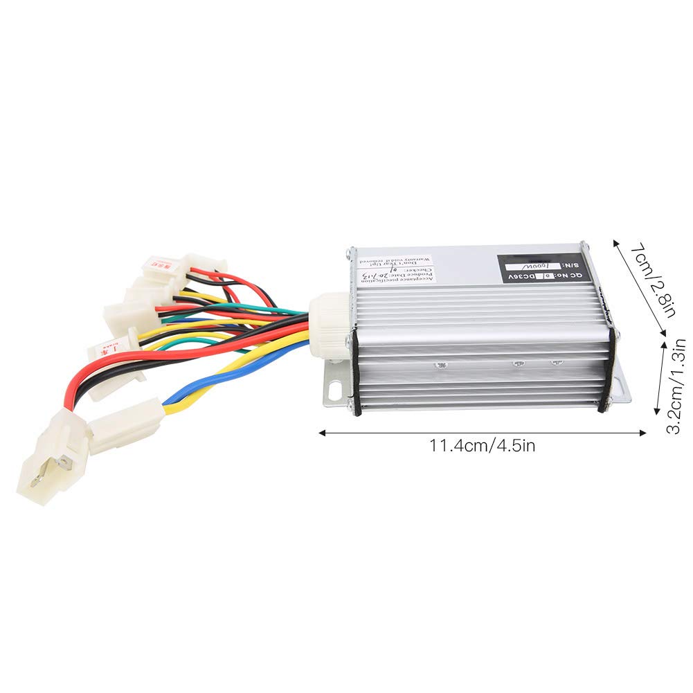 Dimensions of the TANIQIACA Electric Bicycle Controller