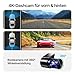 Oryzom 4K Dashcam mit 3,94" Bildschirm – Auto Kamera Vorne + Hinten,170° Weitwinkel, Nachtsicht & Parkmodus