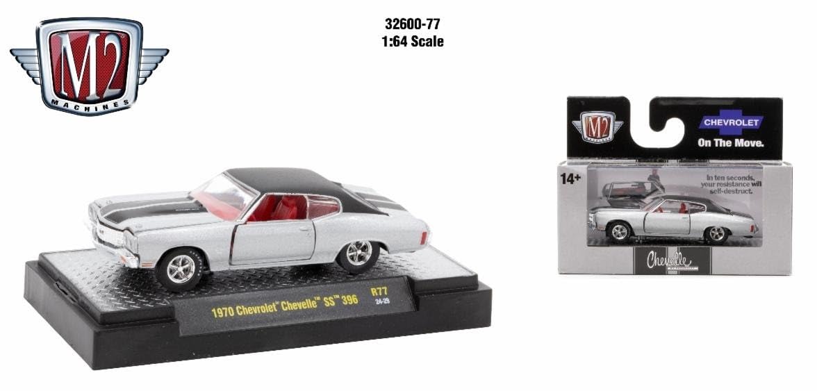 M2 Machines Detroit Muscle 32600-77 1970 Chevy Chevelle SS