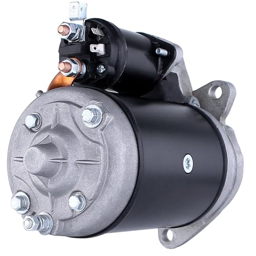 RAREELECTRICAL Motor de arranque 12V compatible con Case David Brown 1969-1976 miniatura 6