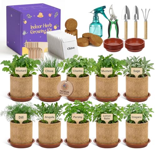 10-Herb Indoor Garden Kit