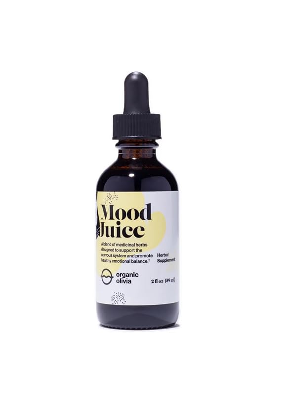 organic olivia Suplemento Fitoterápico Líquido de Erva-de-São-João, Kava Kava, Manjericão-sagrado e Agripalma, 60 mL